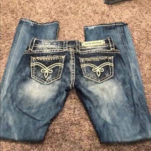 Women’s rock revival bootcut jeans